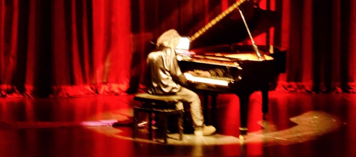 Fernando Antonio dos Santos Composer and Pianist at Live concert Eclipsis